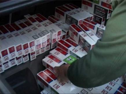 Bihoreancă anchetată după ce a fost prinsă cu peste 2.000 de pachete de ţigări netimbrate 